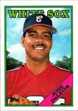 Jose DeLeon Chicago White Sox 634 Topps 1988 Baseball Card