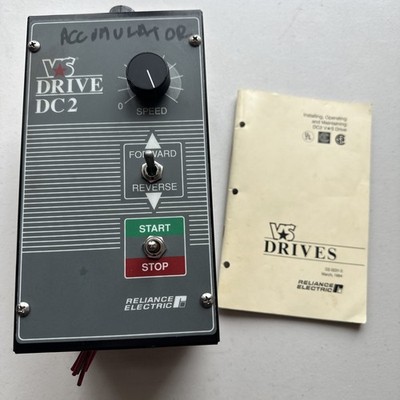 Reliance Electric DC2-71U DC VS Drive Variable Speed Motor Controller 1.0/2.0HP