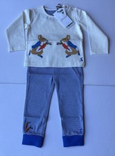 Abito Joules Baby Byron Peter Rabbit opera d'arte età 12-18 mesi *nuovo con etichette*