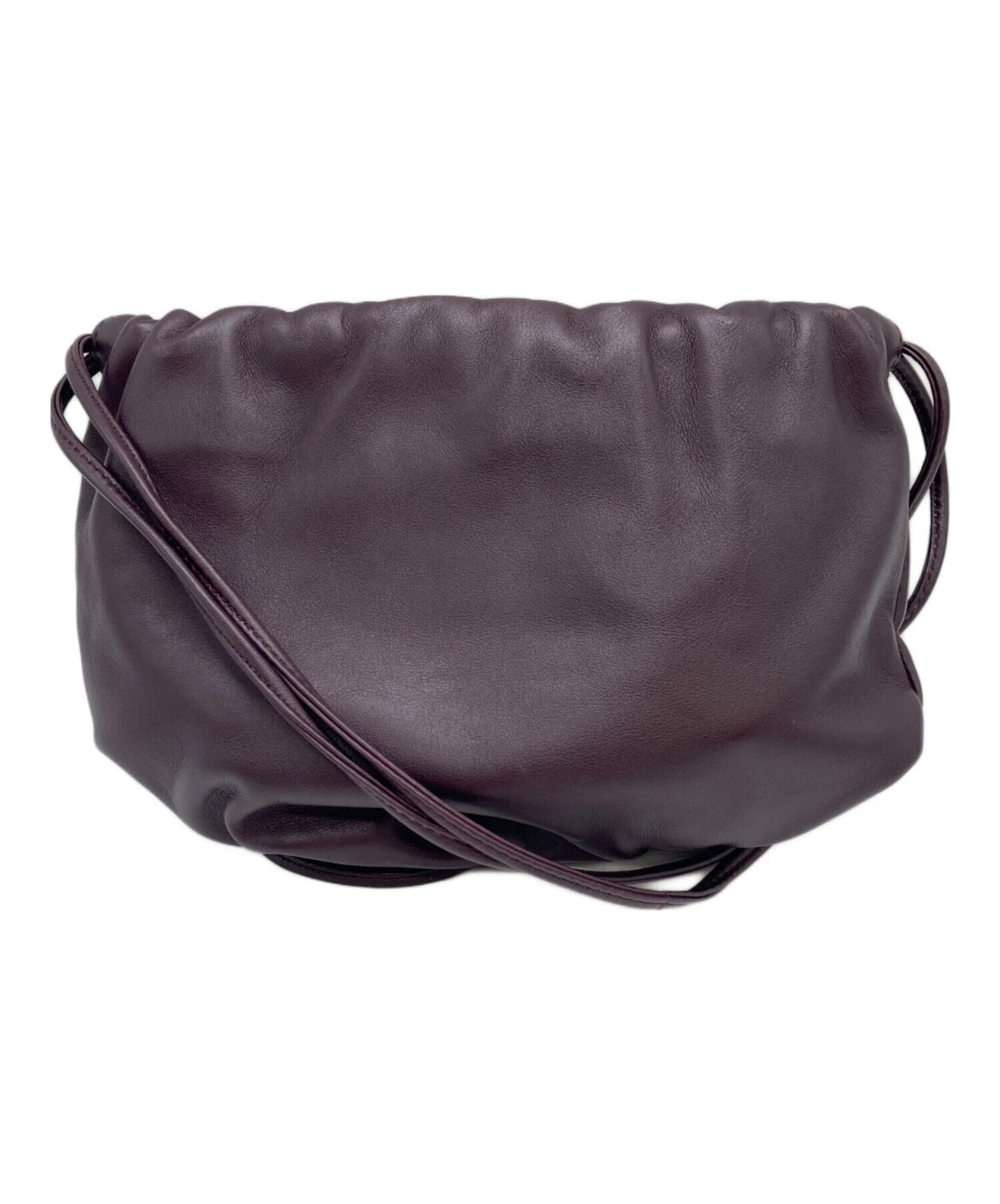 Bottega Veneta — BOTTEGA VENETA Mini Bulb Pochette Purple Leather Shoulder Bag 651905 SR1084