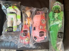 Disney Pixar Toy Story Burger King 1999 Plush Figures Set