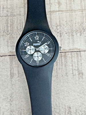 Mens Watch Puma Slick Chronography Water Resistant  Wristwatches Accessories