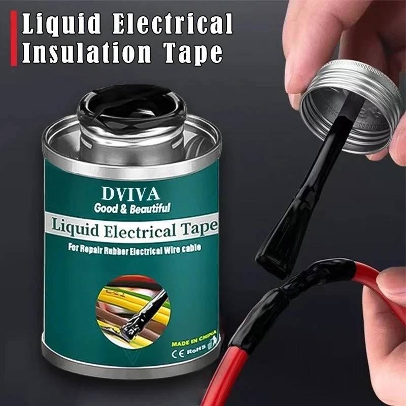 Waterproof Liquid Electrical Tape Insulating Wire Cable Repair Quick Dry Sealant