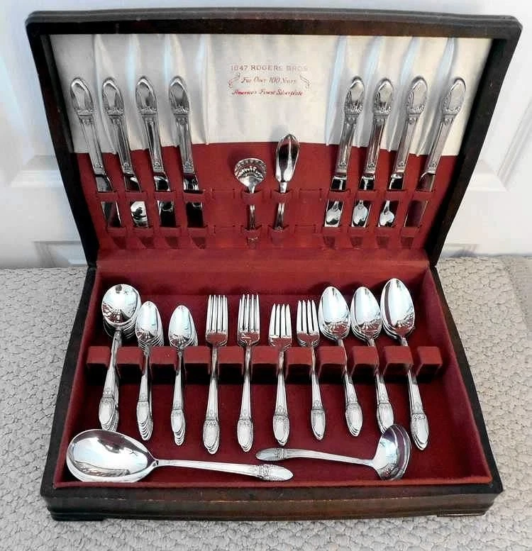 1847 Rogers Bros US Silver-Plated Antiques for sale | eBay