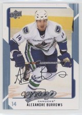 2008-09 Upper Deck MVP Alexandre Burrows #288 2u3