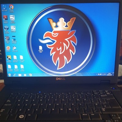 Saab V148.00 GLOBALTIS Diagnose Laptop Full Security Access Tech2 TIS2000 WIS.