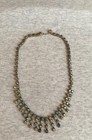 Vintage Aurora Borealis Graduated Crystal Choker Necklace — photo 7