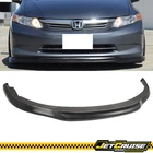 Fits 2012 Honda Civic 4 Door Sedan Front Bumper Lip Spoiler (Usdm Model)