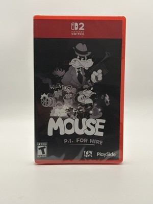 MOUSE P.I. For Hire Nintendo Switch 2 NEW Factory Sealed ESRB