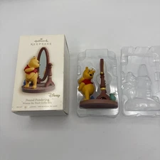 Hallmark Keepsake Disney Ornament 2008 Pound Pondering  Winnie The Pooh New!!