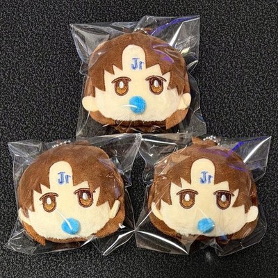 Daiso Ko Enma Gesicht Plüsch Schlüsselanhänger Anime Figur Spielzeug Neu...