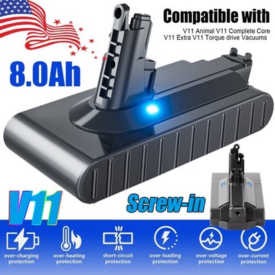 8000mAh Screw-In Replacement Battery For Dyson V11 Absolute V11 Complete SV14