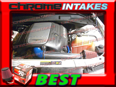 BLUE 05 06 07 08 09-12 CHARGER//MAGNUM//CHALLENGER//300C 5.7//6.1 V8 BIG AIR INTAKE