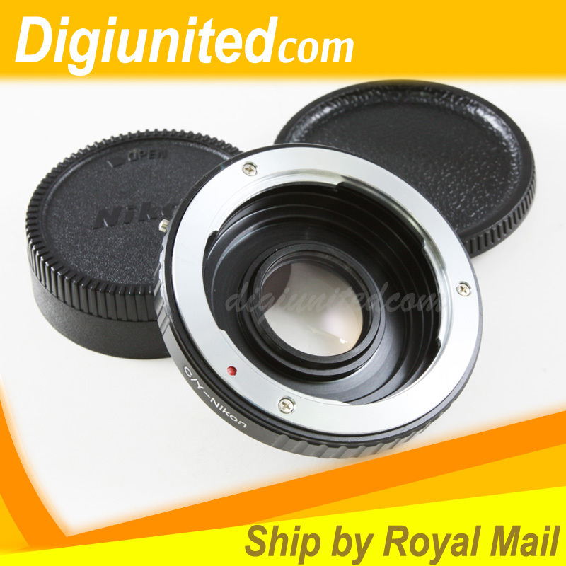 Contax Yashica C/Y CY mount lens to Nikon F mount adapter D90