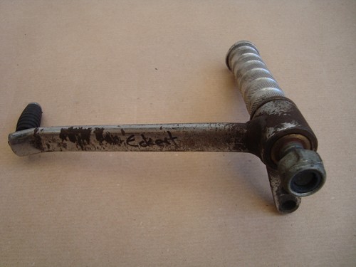 Eckert Fußraste Links + Schalthebel rostig Honda CB 750 Four Typ K1 bis K6 - Bild 4 von 10