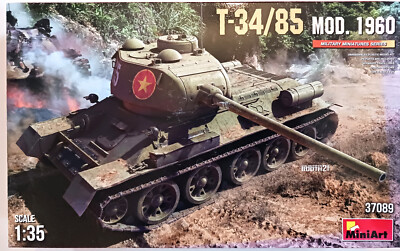 Miniart 37089 : Sowj. T-34/85 Mod. 1960 Panzer/ Kit 1:35