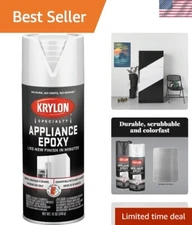 Glossy 12 oz Epoxy Spray Paint for Metal Appliances - Fast Drying & Durable