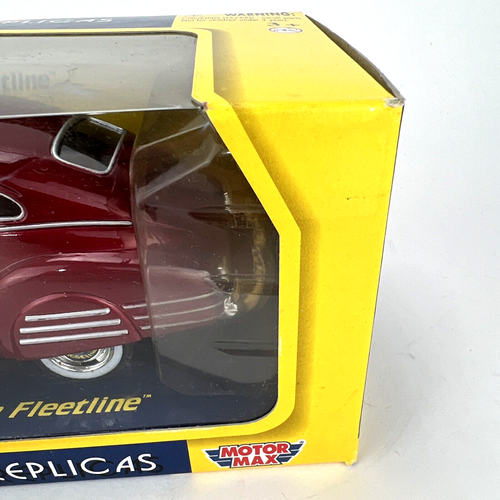 1948 Chevy Aerosedan Fleetline 1/24 Motormax Druckguss Modell Sammler Edition - Bild 4 von 11