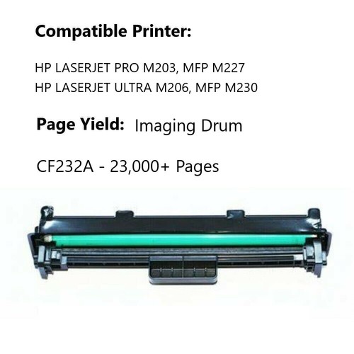 Imaging Drum Kit fits for HP 32A LaserJet Pro M118 M203 MFP M148 MFP