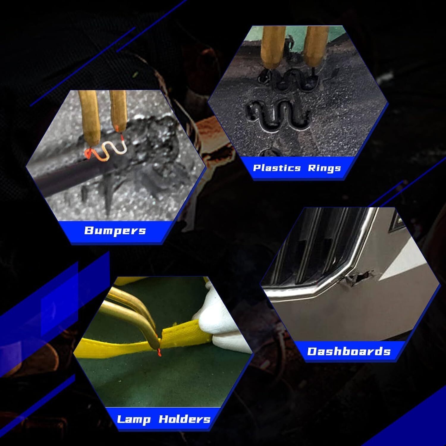 Plastic Welder, Plastic Welding Kit, 800PCS Staples,Plastic Welder Gun Kit USA