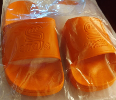 Unique Smalls Sliders men's slides sandal, orange, size 8, NEW in package |  eBay