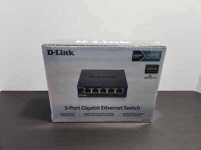 BRAND NEW D-LINK 5-PORT FAST ETHERNET SWITCH DGS-105