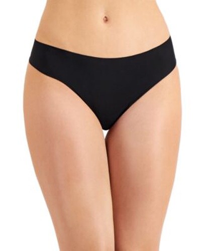 ALFANI Laser-Cut Tanga Höschen Unterwäsche Größe Medium klassisch schwarz Stil 100131320 - Bild 1 von 3