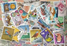 Qatar Timbres 500 différents timbres