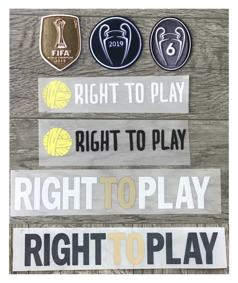 2019 20 21 Liverpool FC Right To Play Home Soccer Jersey Sponsor