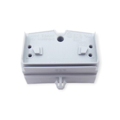 10 Stück Wago 264  Durchgangsklemme 2,5 mm² grau