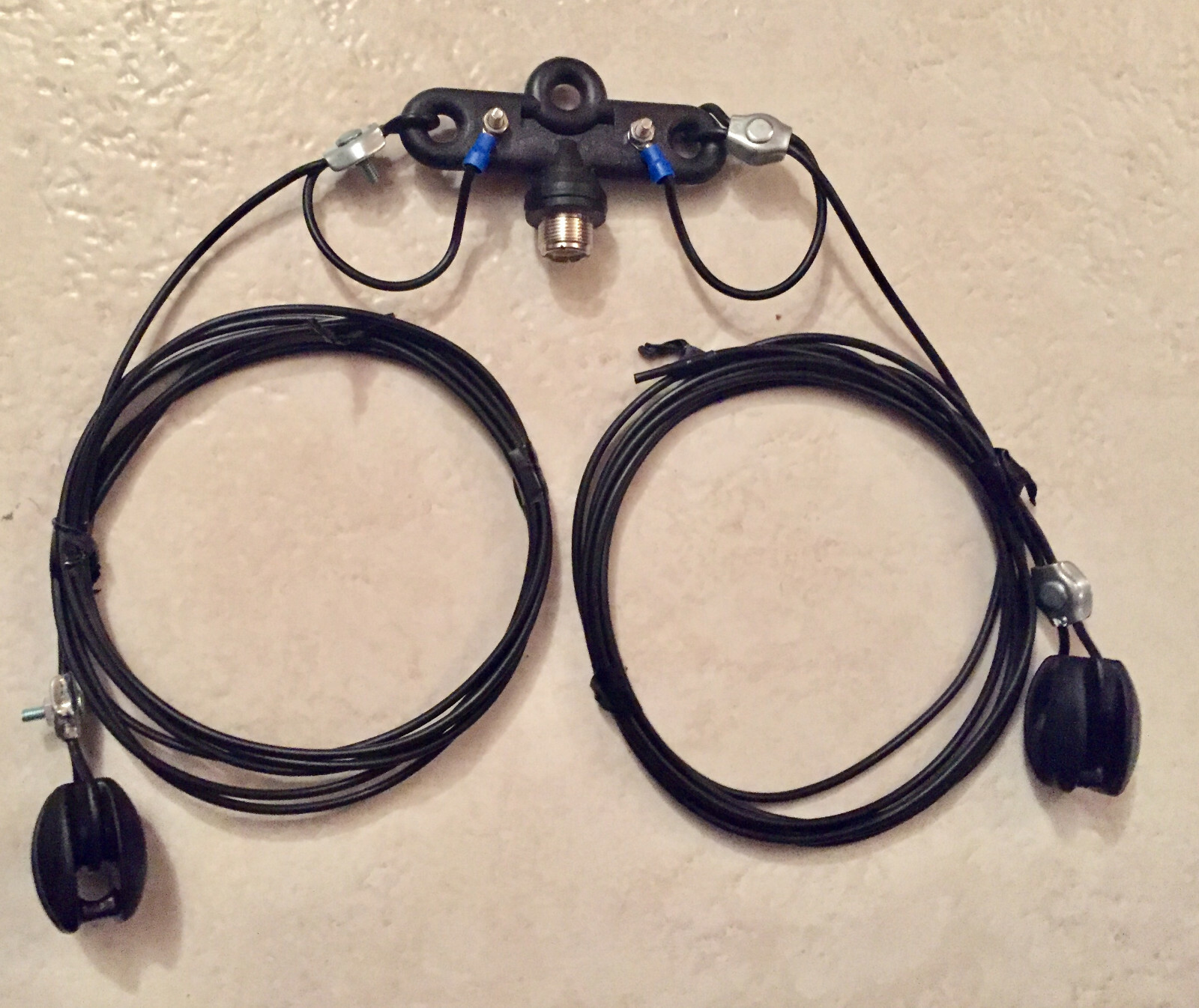 Antenne dipôle HF 6,6 MHz DP-45 filaire pour radioamateur et ondes courtes