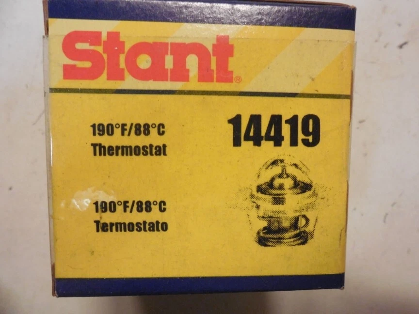 Termostato refrigerante motor-CL Stant 14419 190° Foto 2 de 2