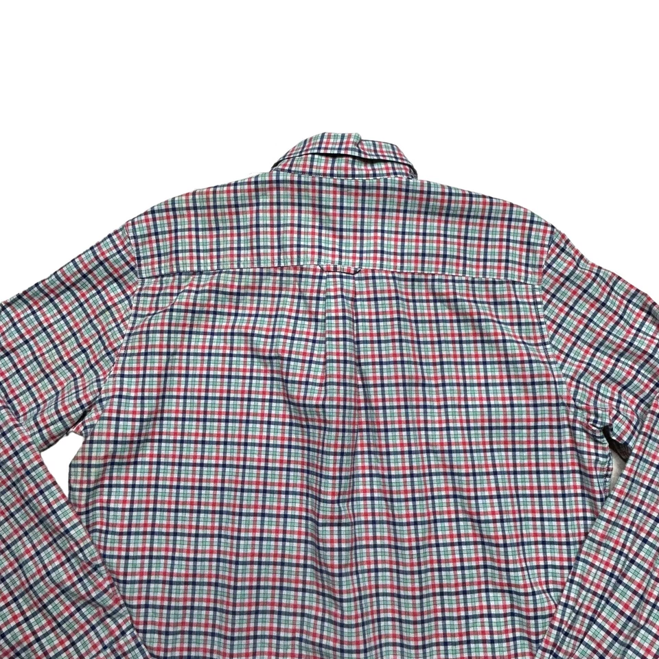 Ralph Lauren Chaps Shirt Mens Size Large Stretch Oxford Check Long Sleeve Casual - Image 4 of 4