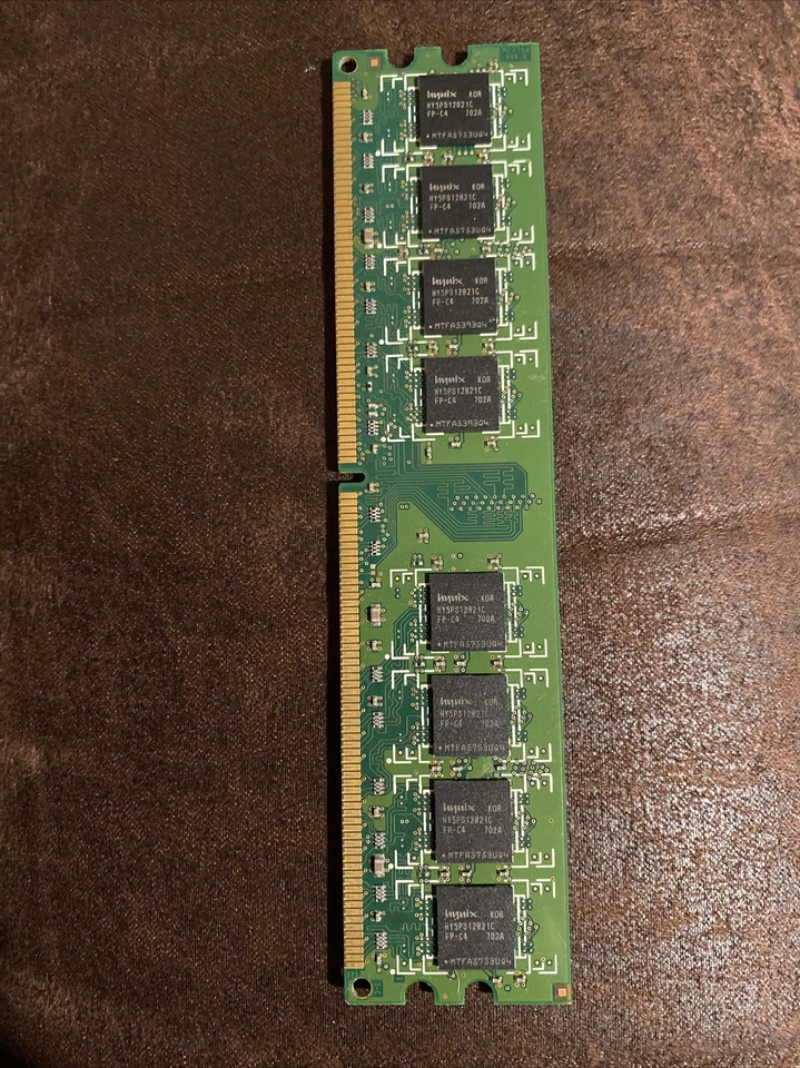 Hynix 1GB 2Rx8 PC2-4200U-444-12 Memory stick Tested - Image 2 of 2