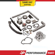 Timing Chain Kit w/o Idler Sprocket Water Pump for 91-98 Nissan 240SX KA24DE