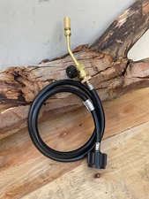 Mapp Propane Gas Tank Turbo Torch Hose Adapter Kit Brazing Soldering Welding