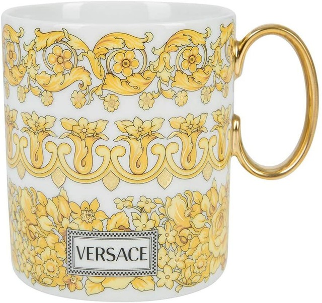 Versace by Rosenthal Medusa Rhapsody Mug With Handle (set of 6) for