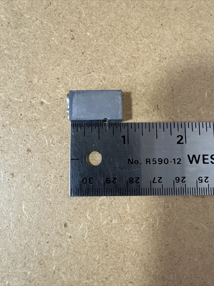 $Dollar Sign$ LETTERPRESS PRINTING ORNAMENTAL LEATHER STAMP BLOCK - Image 4 of 4