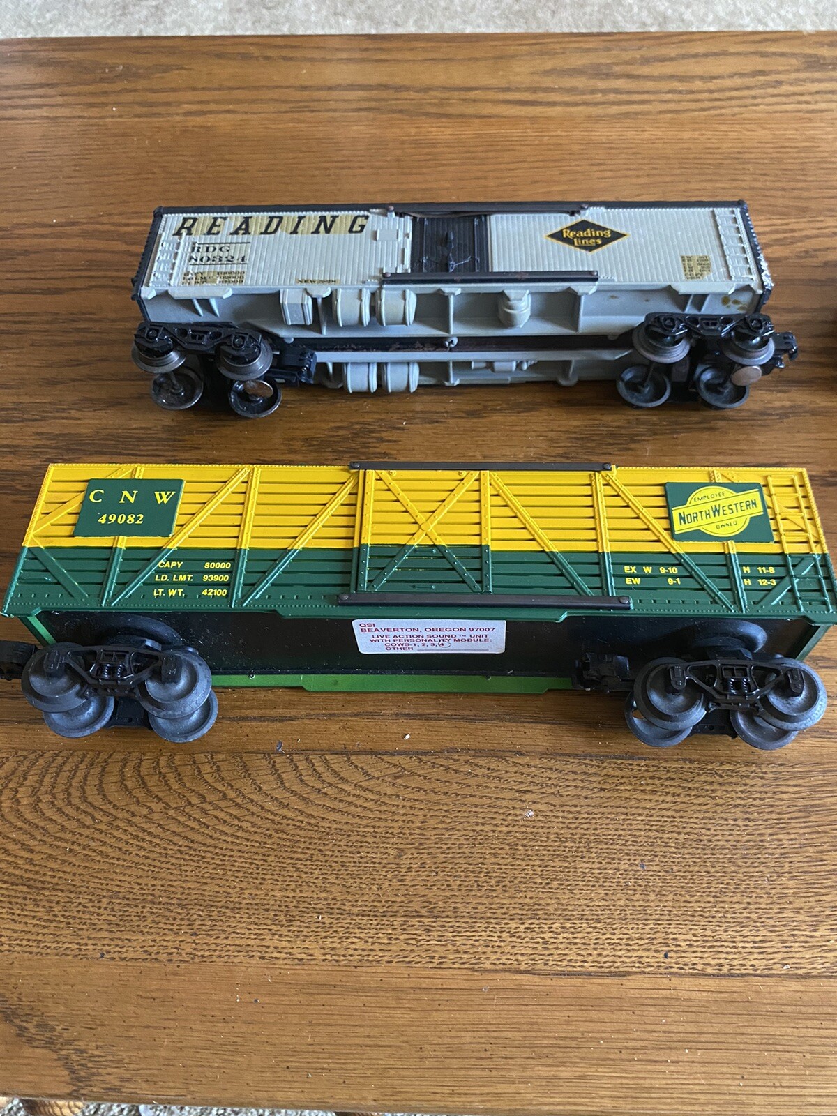 LIONEL O SCALE LIONEL LOT OF 4 FREIGHT CARS CABOOSE BOXED eBay