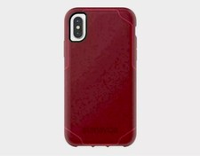 Griffin Survivor Strong Case Cover for APPLE IPhone X / XS - Dark RED - TA43960