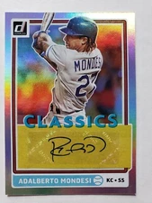 2020 Donruss Classics Adalberto Mondesi AUTO