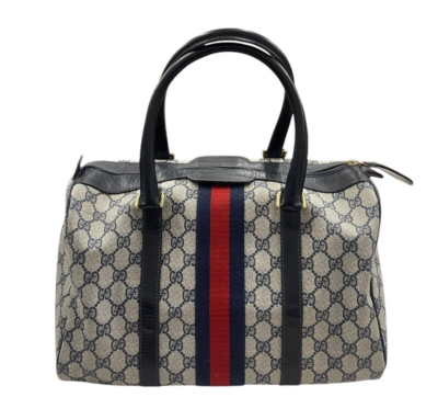 バッグ OLD GUCCI SHERRY LINE BOSTON HAND BAG Gucci GG Handbag Boston Bag Sherry Line Vintage | eBay