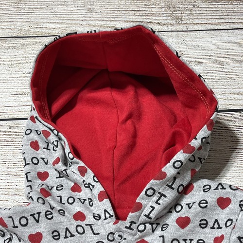 Baby 1 Piece Hooded Valentines Day Outfit Size 6-9 Months. NWT! - Picture 6 of 6
