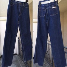 Vintage Calvin Klein Jeans Made In USA High Waist Sz 14 29 in Waist