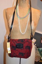 Nwt Pendleton Ler Er Buck Red Handbag Shoulder Purse