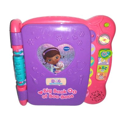Disney - ぽこページ Vtech Disney Doc Stuffins BIG BOOK OF BOO BOOS Electronic