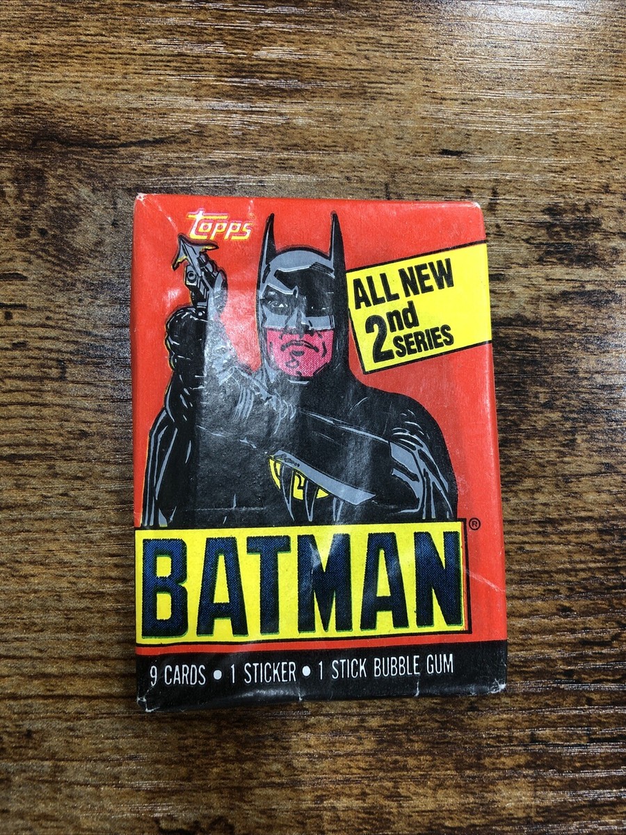 1989 Topps Batman 2nd Series Wax Pack | eBay
