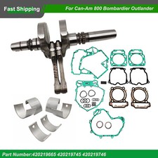 New Crankshaft Full Gaket Plain Bearing kit For Can-Am 800 Bombardier Outlander