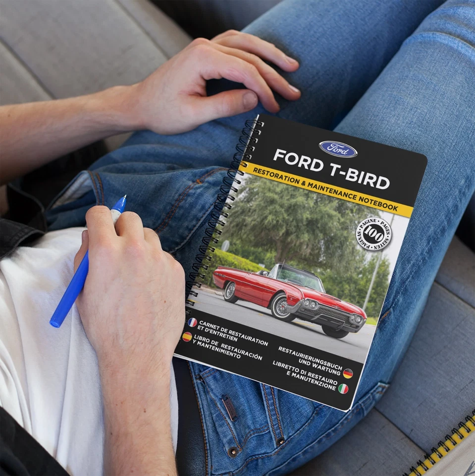 FORD T-BIRD : Libretto Di Restauro E Manutenzione - CONSEGNA GRATUITA - Immagine 2 di 4