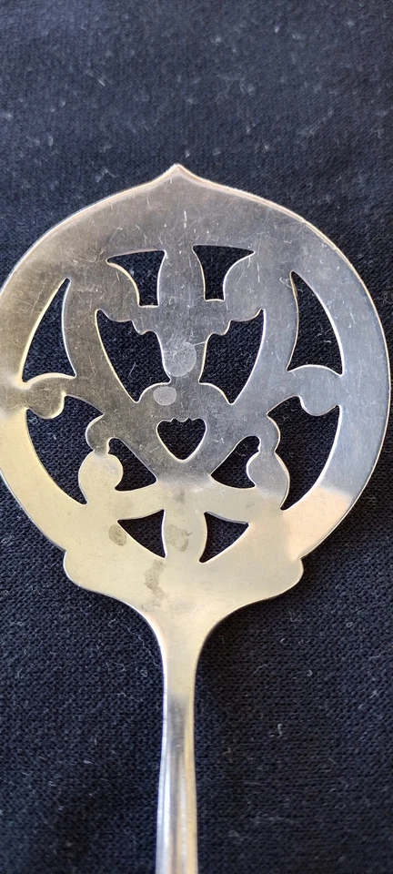 Caramelo Bon Bon Webster de plata esterlina, servidor de tuercas Foto 3 de 4